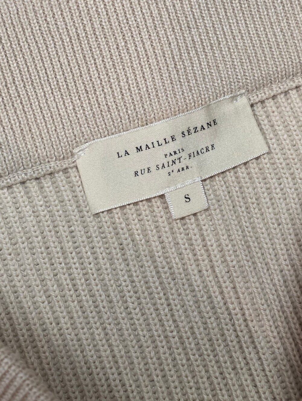 SEZANE Ecru Sami Jumper & Naelle Skirt Set S/XS - Picture 11 of 16